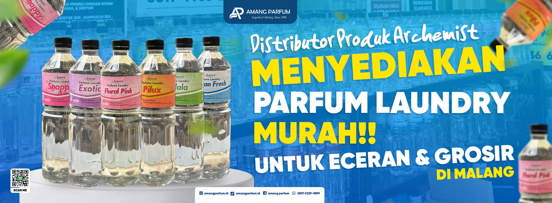Banner produk parfum laundry Amang Parfum