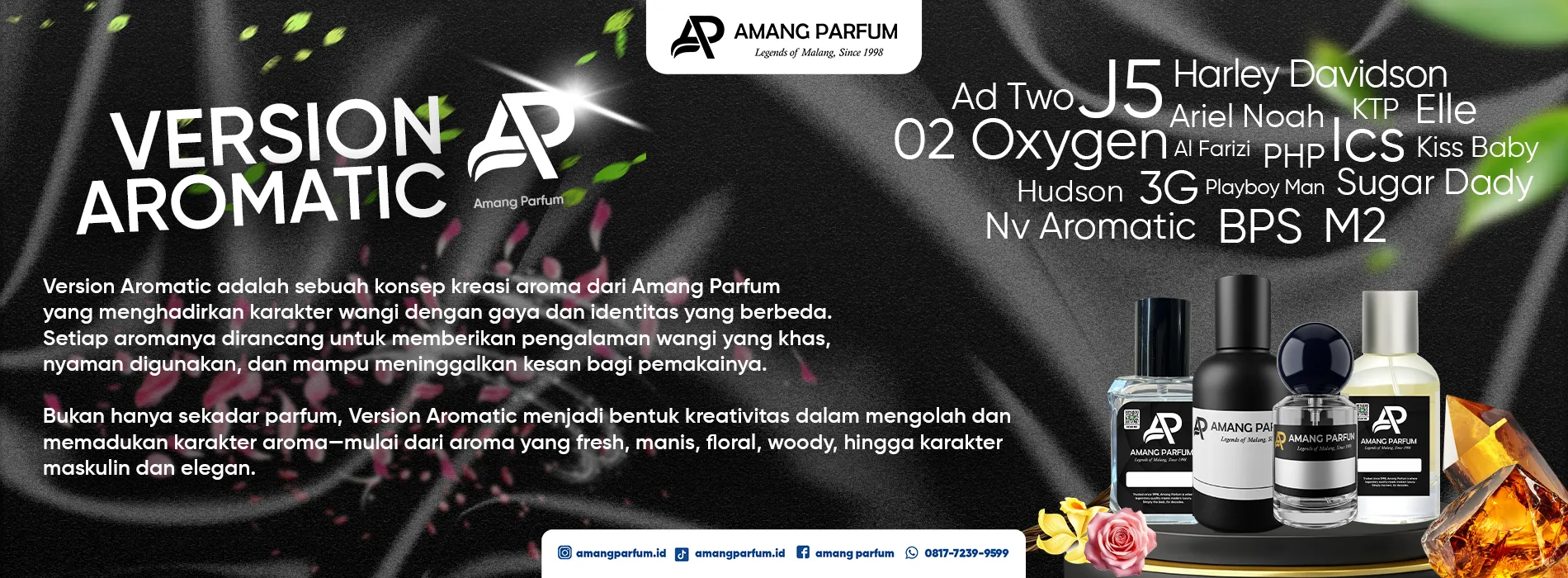 Banner Version Aromatic VA Amang Parfum
