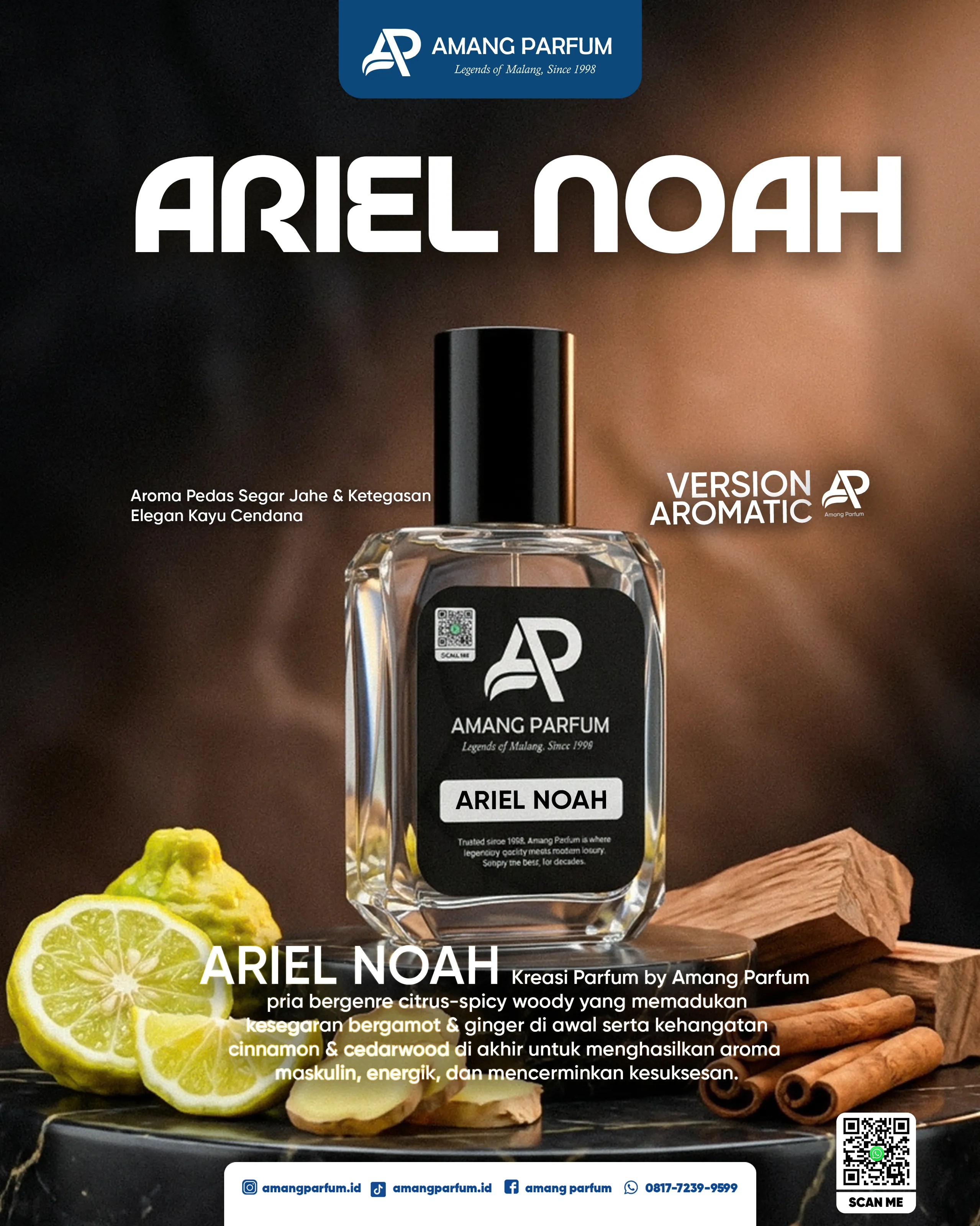 Parfum pria Ariel Noah