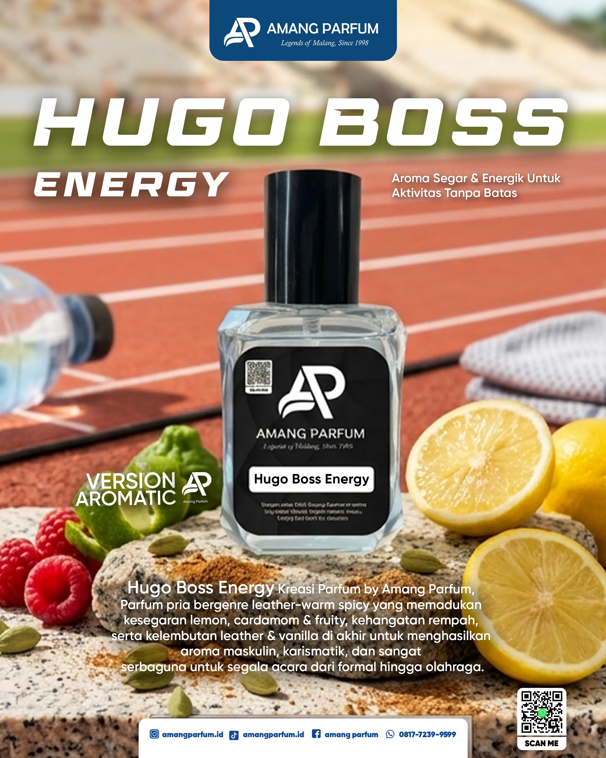 Koleksi parfum pria Amang Parfum HBS