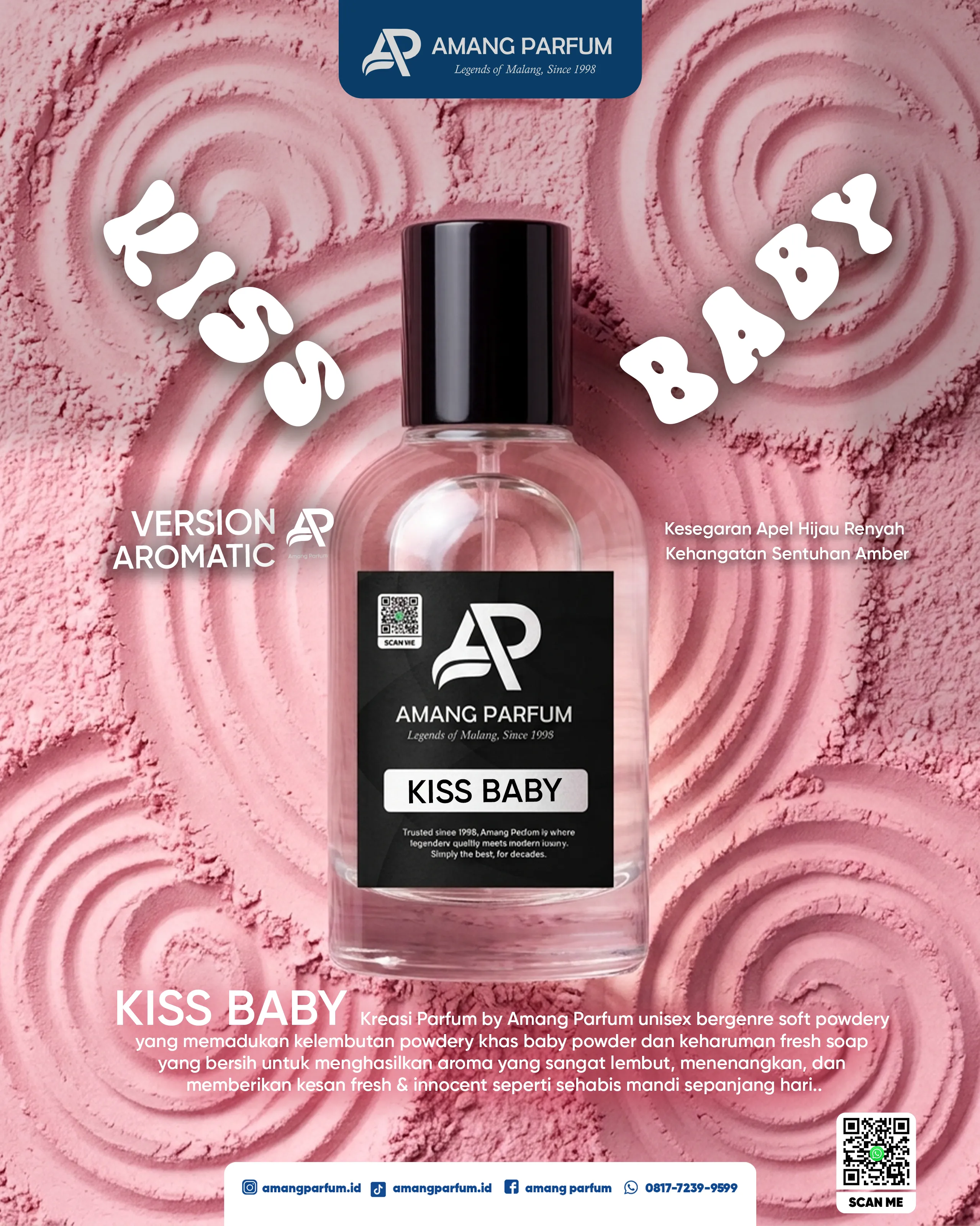 Parfum unisex Kiss Baby