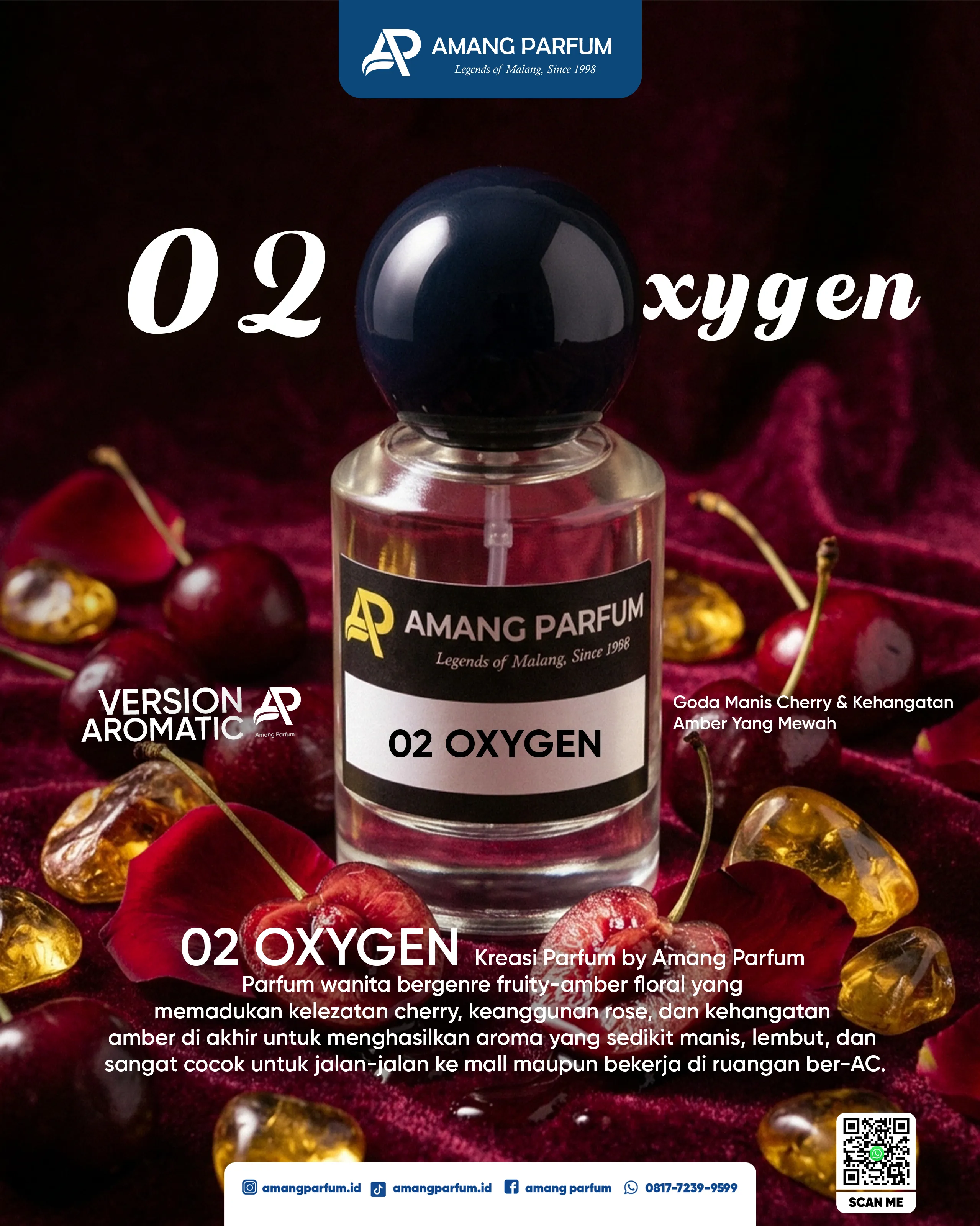 Koleksi parfum wanita Amang Parfum 02 Oxygen