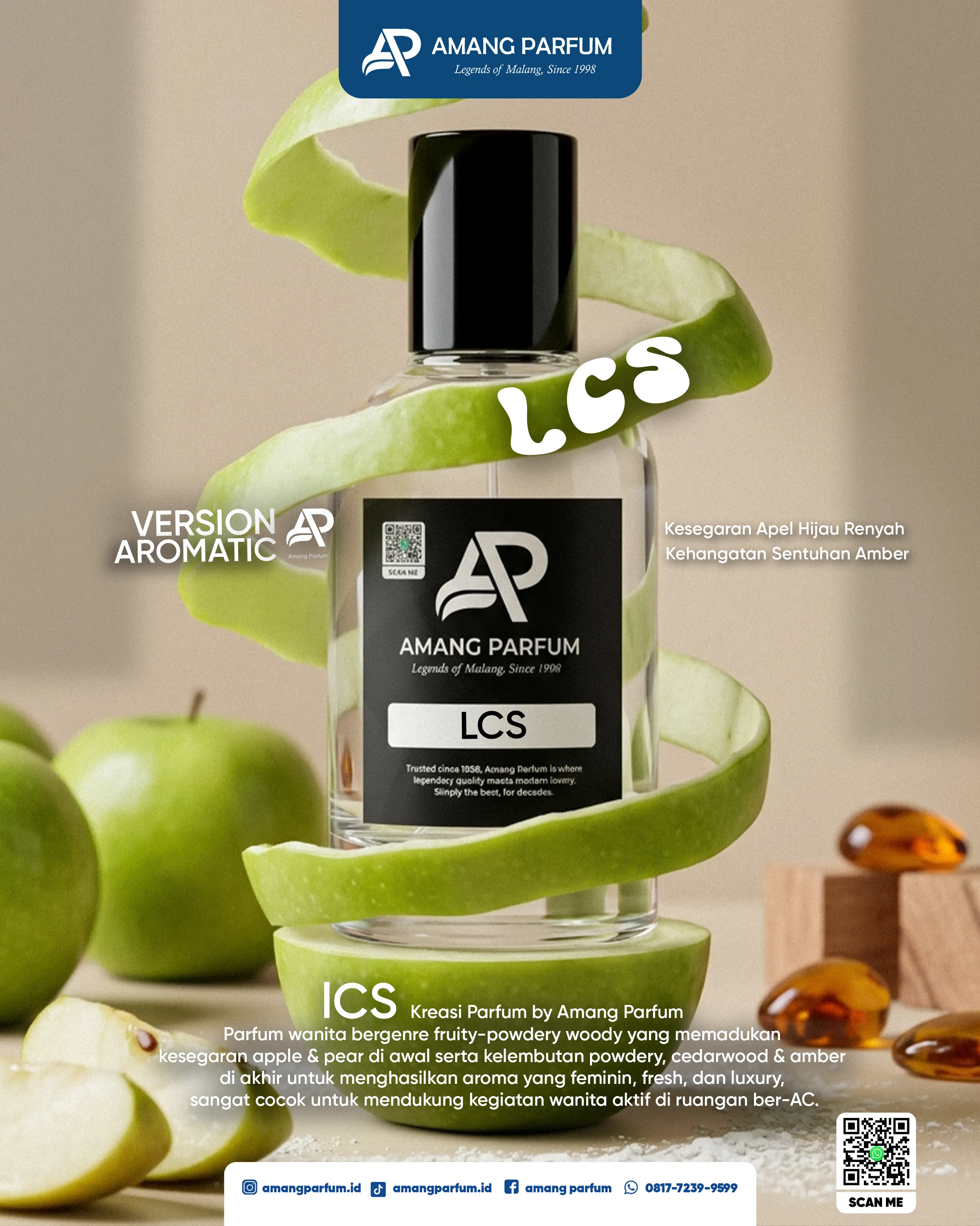 Koleksi parfum wanita Amang Parfum LCS