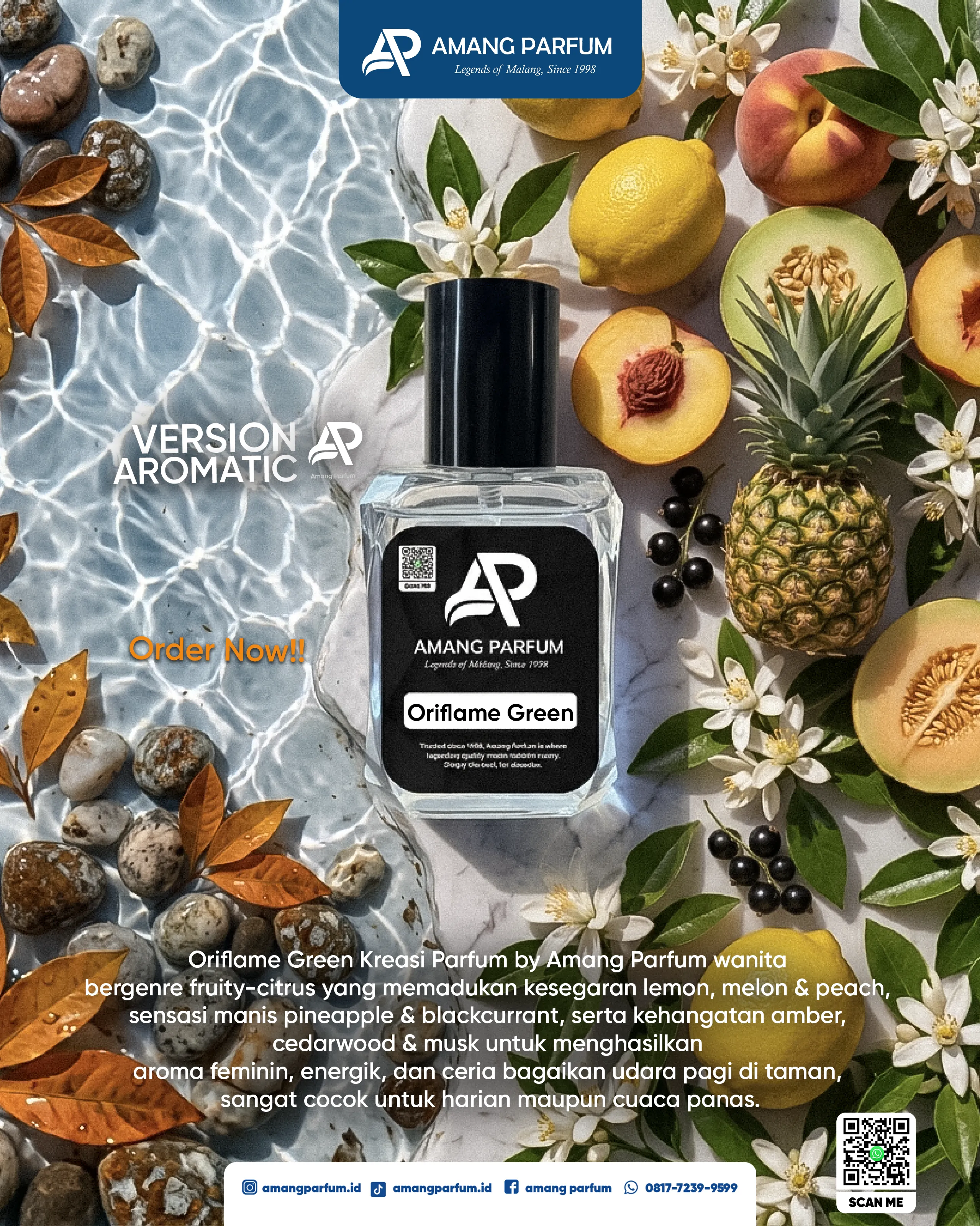 Koleksi parfum wanita Amang Parfum Oriflame Green