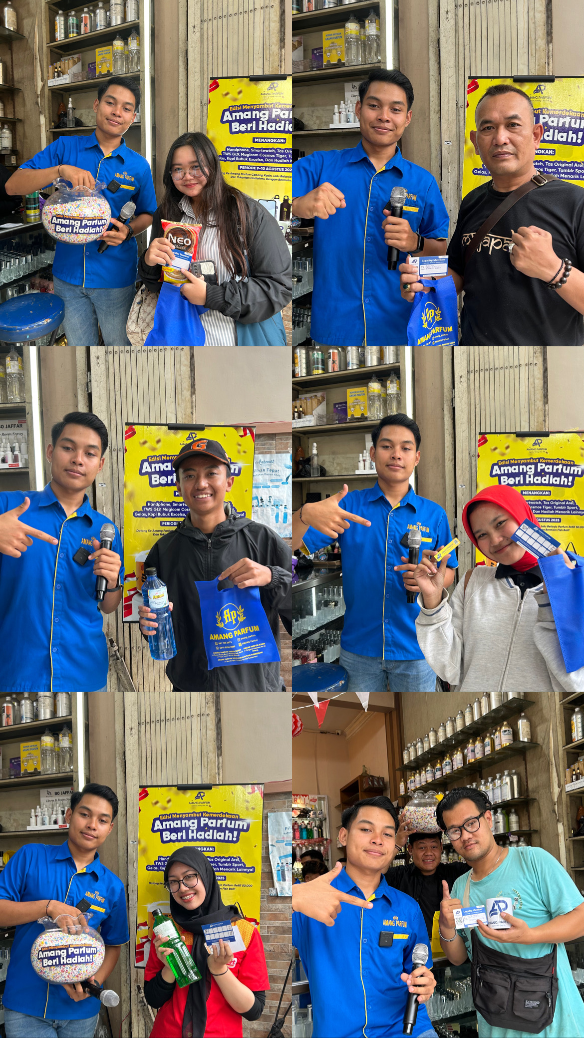 Foto aktivitas di outlet Amang Parfum 1