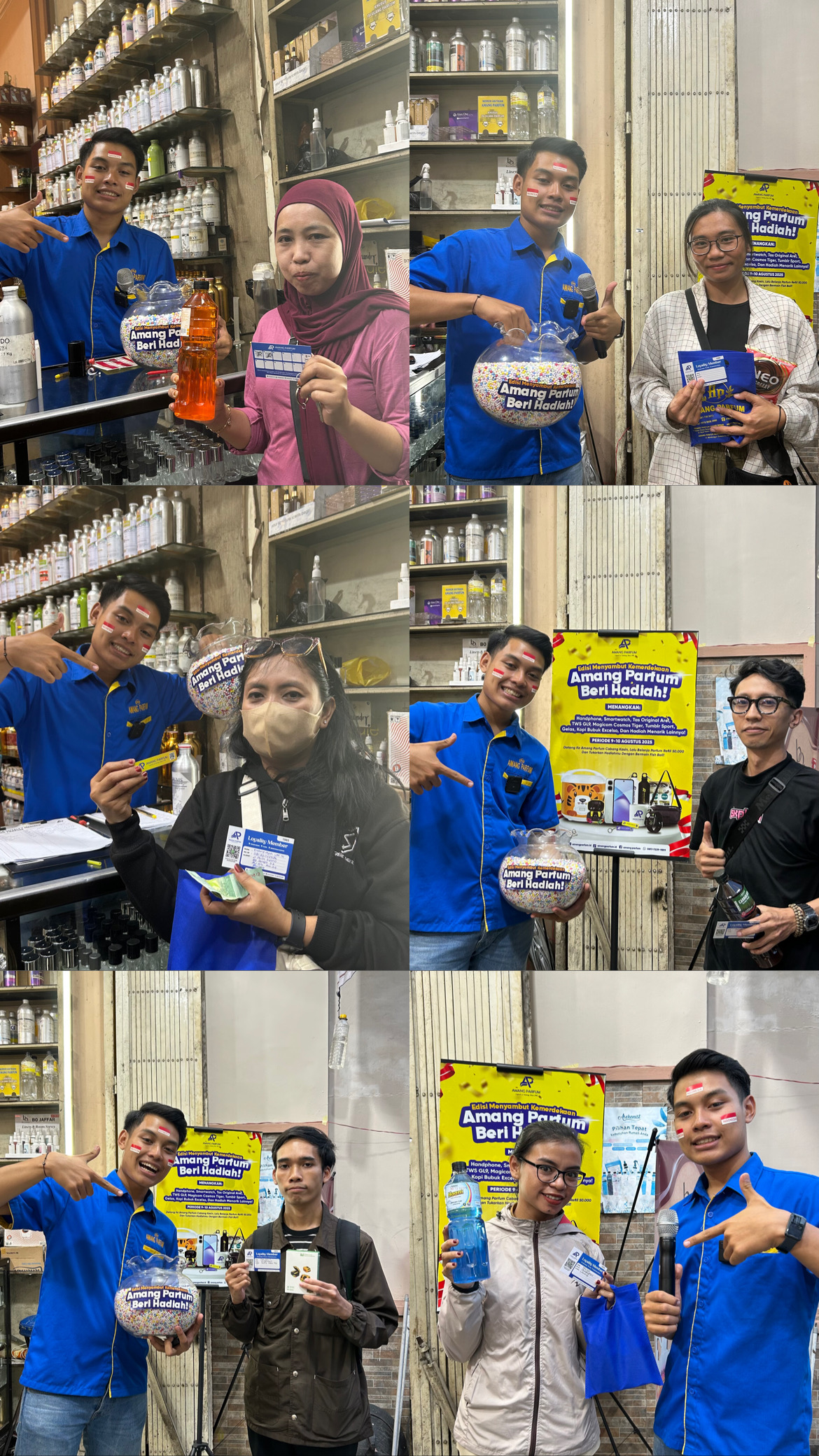 Foto aktivitas di outlet Amang Parfum 2